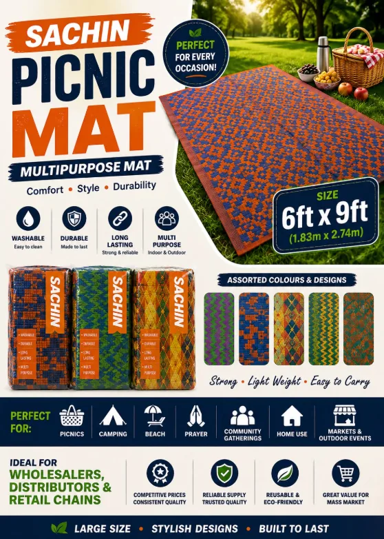 Large Picnic Mats
